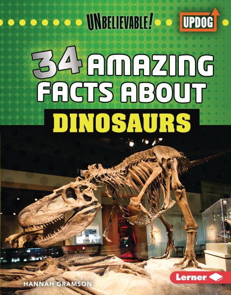 Cover image of 34 Facts about Dinosaurs