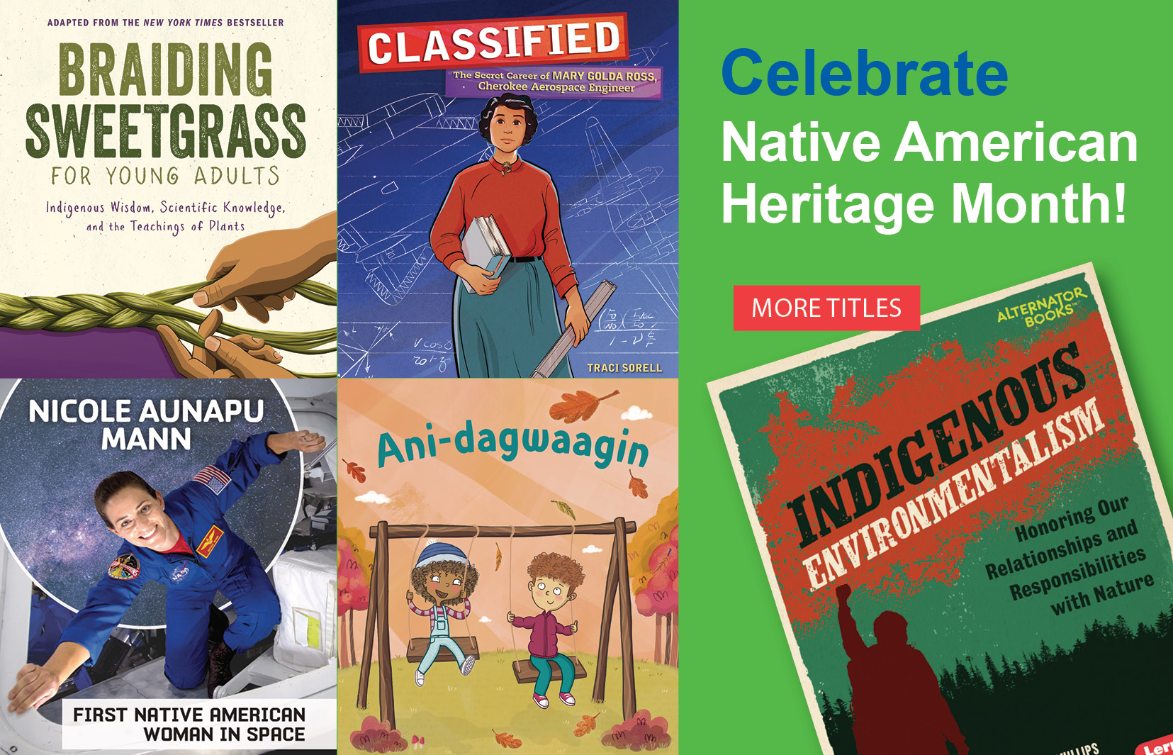 Fall 2024 Native American Heritage Month Titles