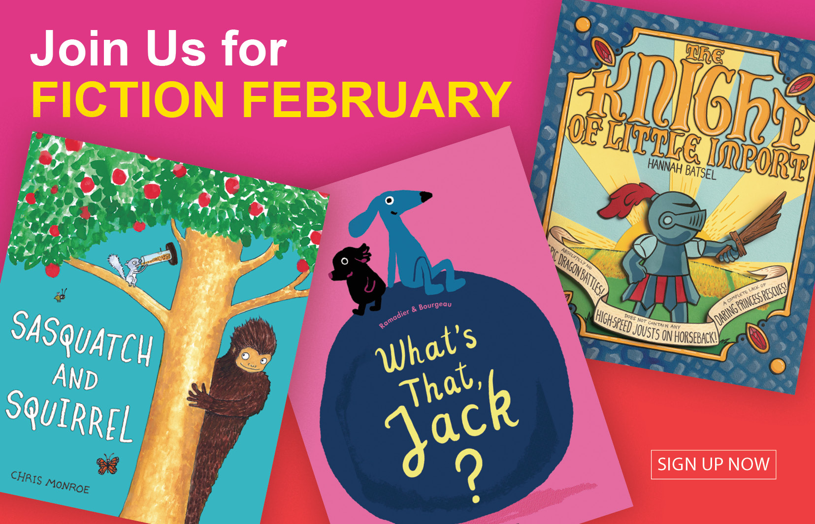 Join Us for Fiction February