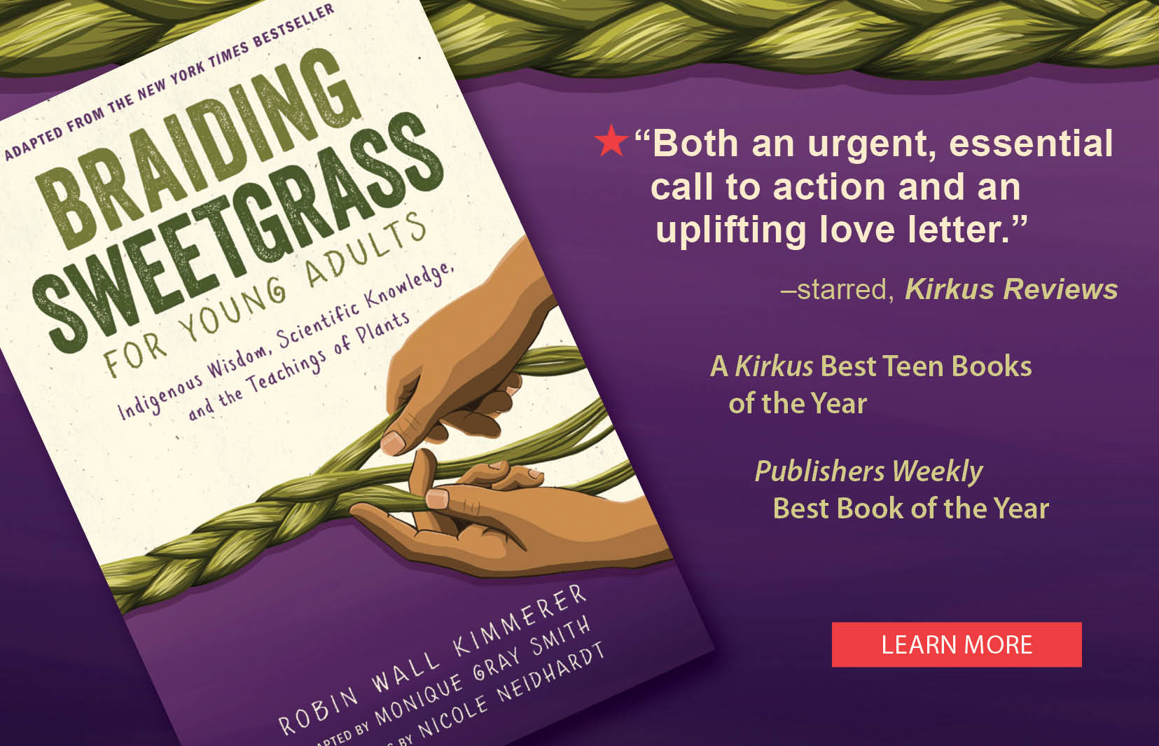 Spring 24 Braiding Sweetgrass for Young Adults